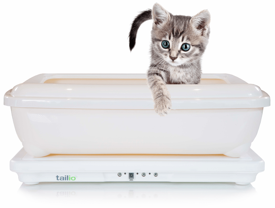 High tech cat litter boxes by Talio