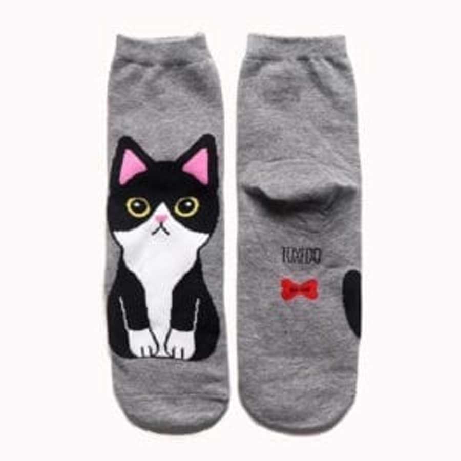 Siamese cat socks 