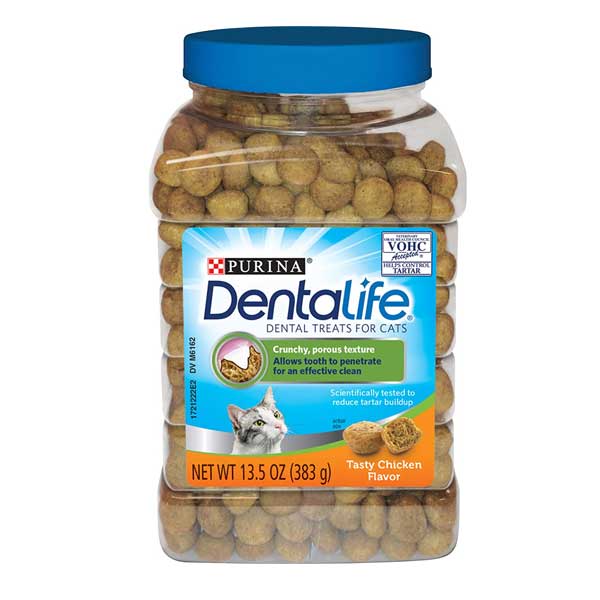 Dental Life dental treats for cats by Purina 