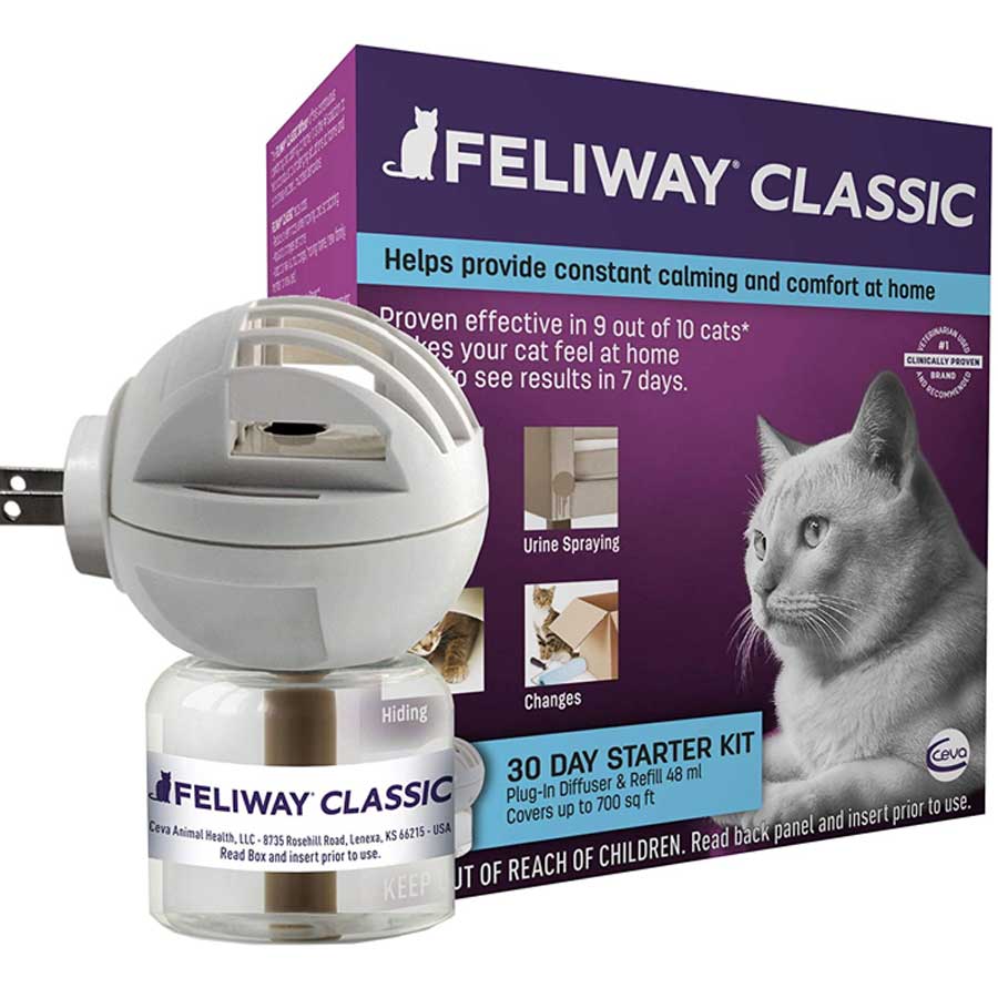 Feliway spray clearance diffuser