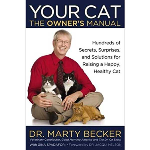 Dr. Marty Becker and his three cats