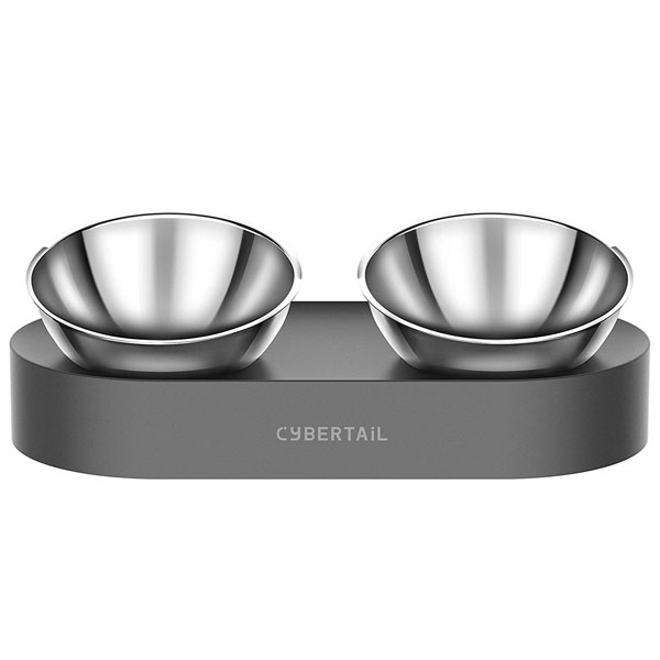 raised stainless steel bowls for cats by PetKit brand